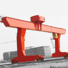 L shape leg heavy duty single girder gantry crane